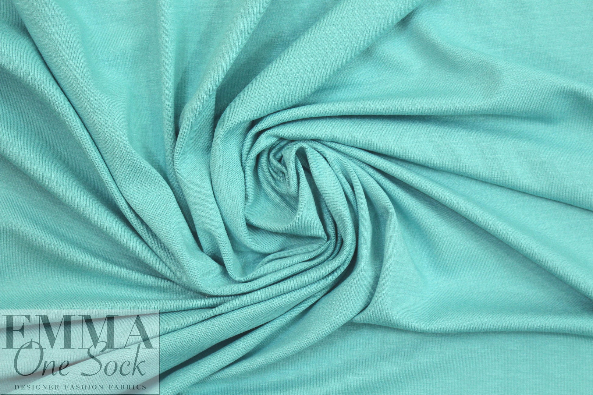 robins egg 11 oz. rayon jersey 4-way 2.4 yds