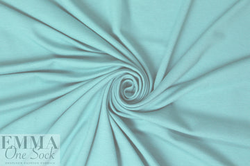 robins egg 11 oz. rayon jersey 4-way .75 yds