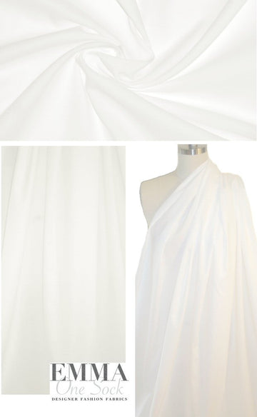 100% cotton batiste - natural white