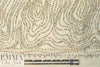 Italian sequinned border fancy silk crinkle chiffon