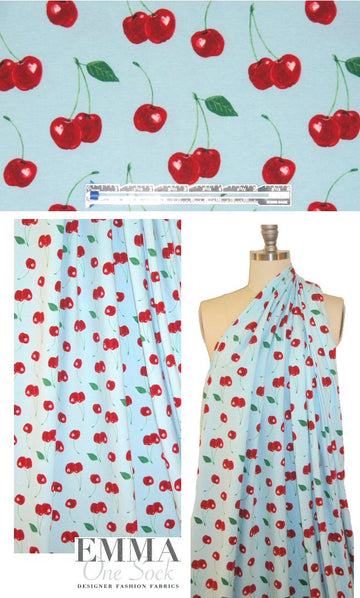 Bedhe@d 'cherry picked' no. 2 COTTON/spandex knit