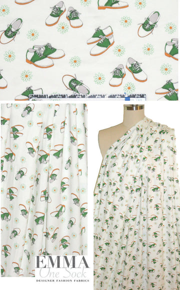 Bedhe@d 'oxfords' COTTON/lycra knit