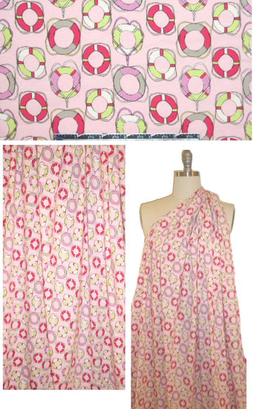 Bedhe@d 'life savers' COTTON/lycra knit 2 yd