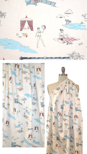 Bedhe@d 'on vacation' COTTON/lycra knit