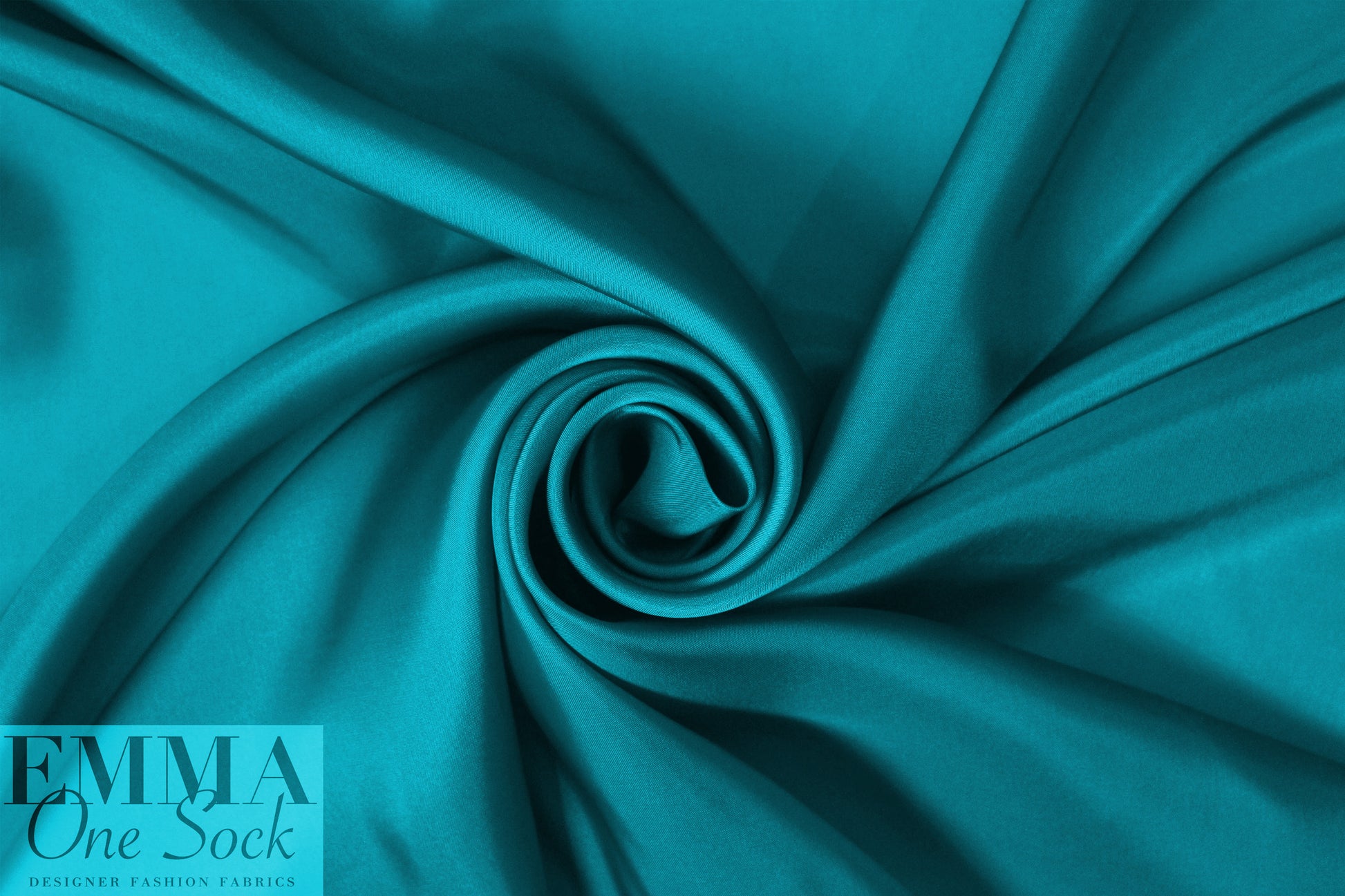 Bemberg 100% rayon lining - teal