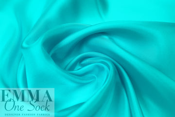 Bemberg 100% rayon lining - aqua