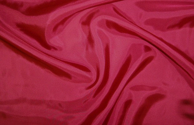 Bemberg 100% rayon lining - burgundy 1 yard
