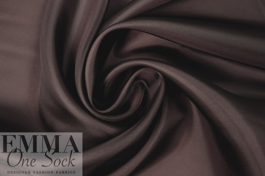 Bemberg 100% rayon lining - espresso