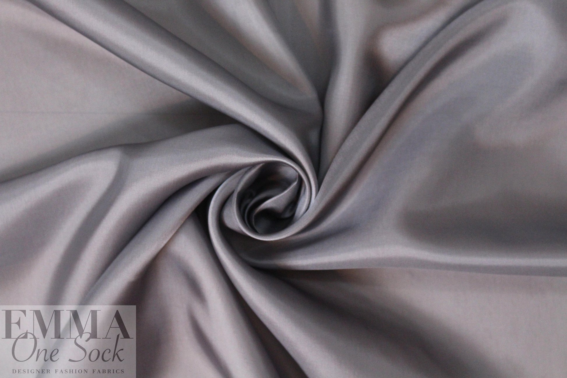 Bemberg 100% rayon lining - gray 1 yard