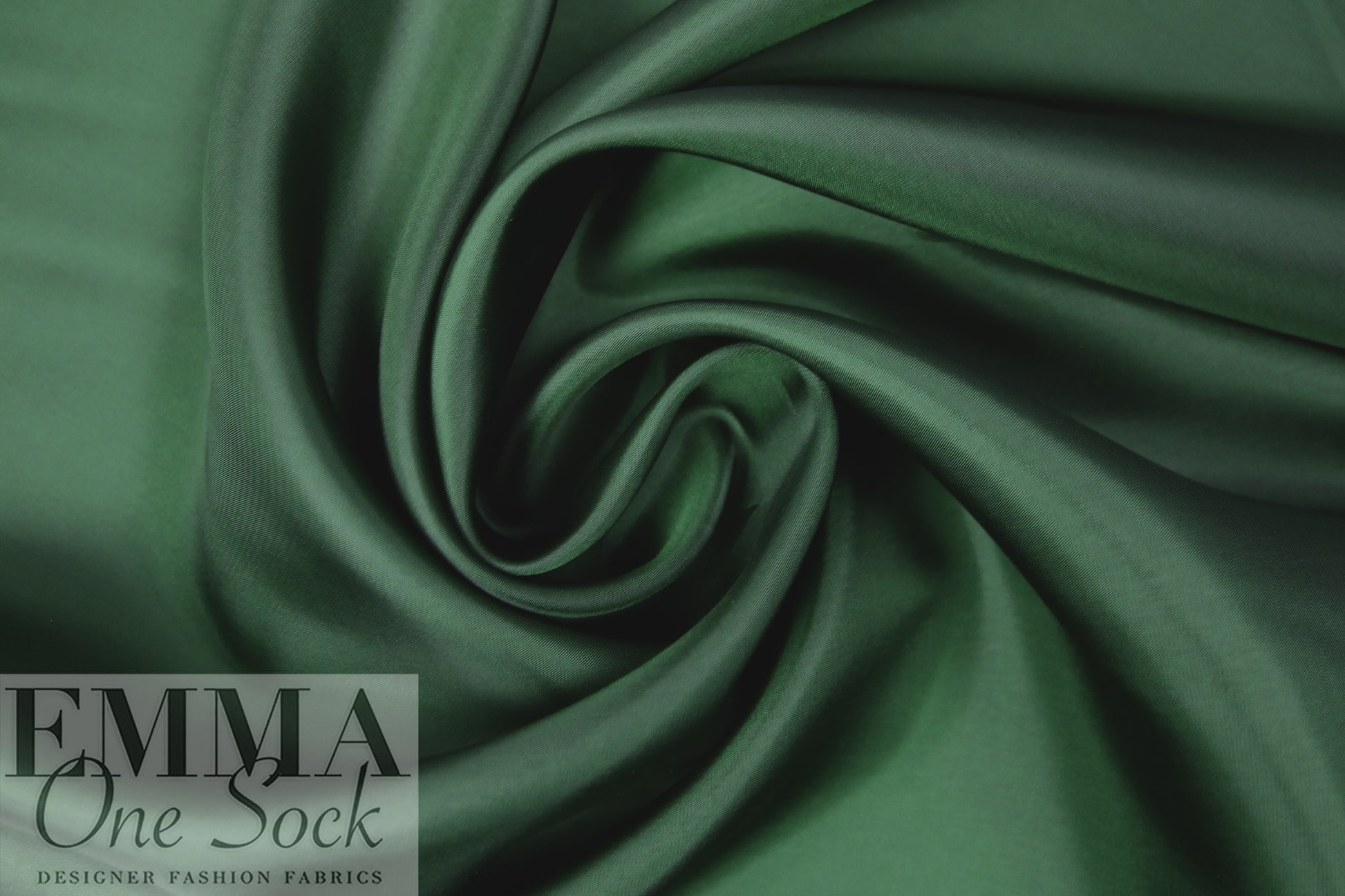 Bemberg 100% rayon lining - hunter 3 yd