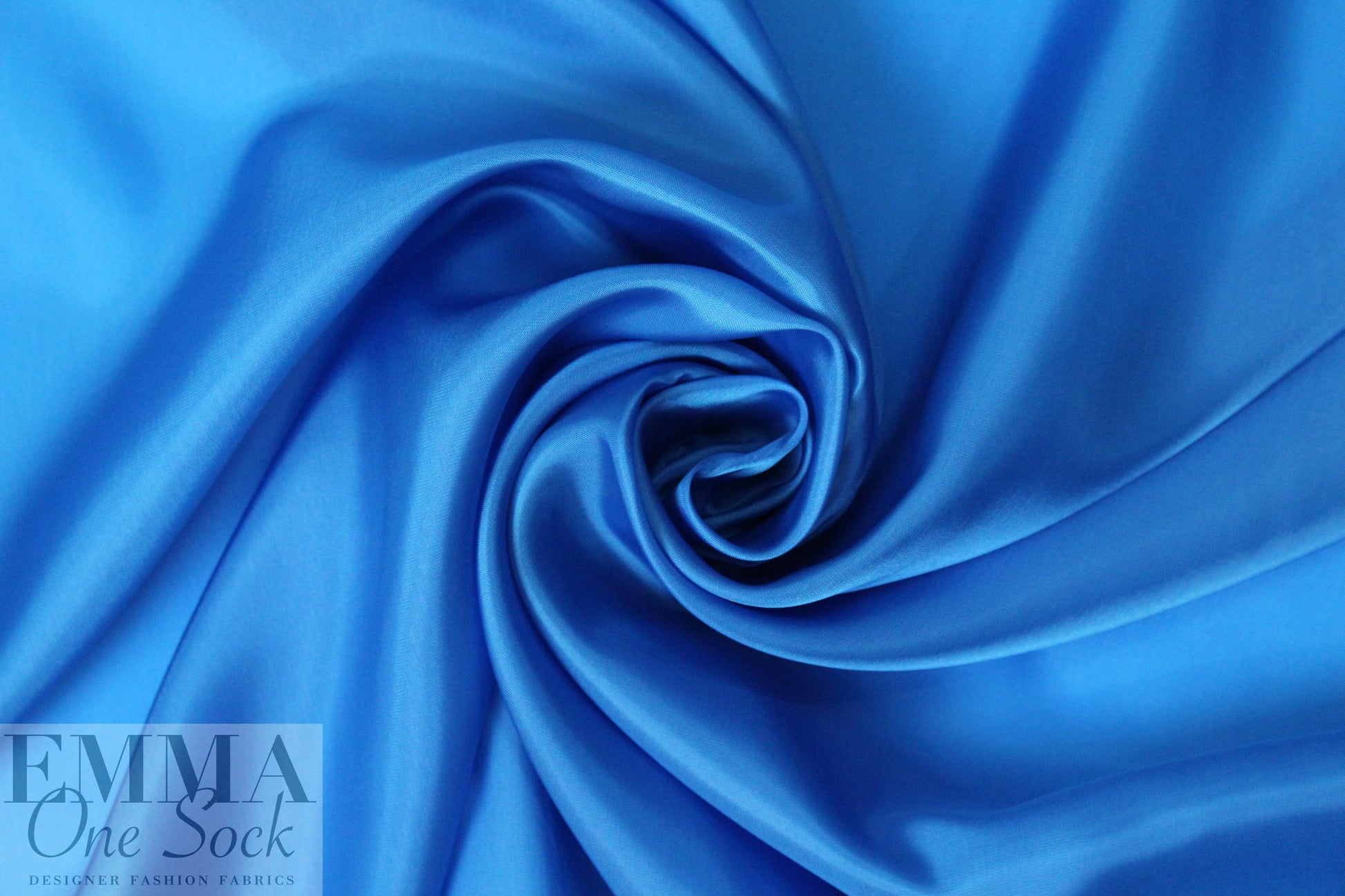 Bemberg 100% rayon lining - sapphire