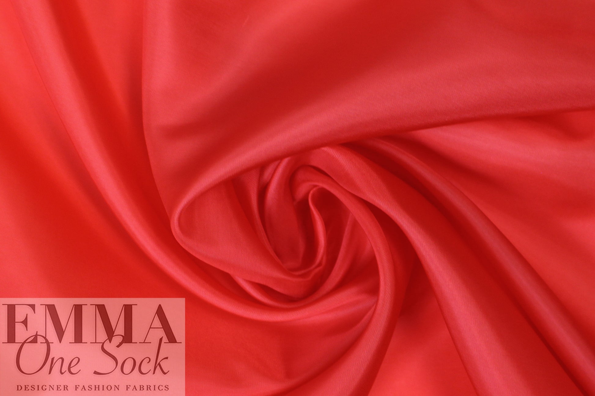 Bemberg 100% rayon lining - scarlet .625 yds