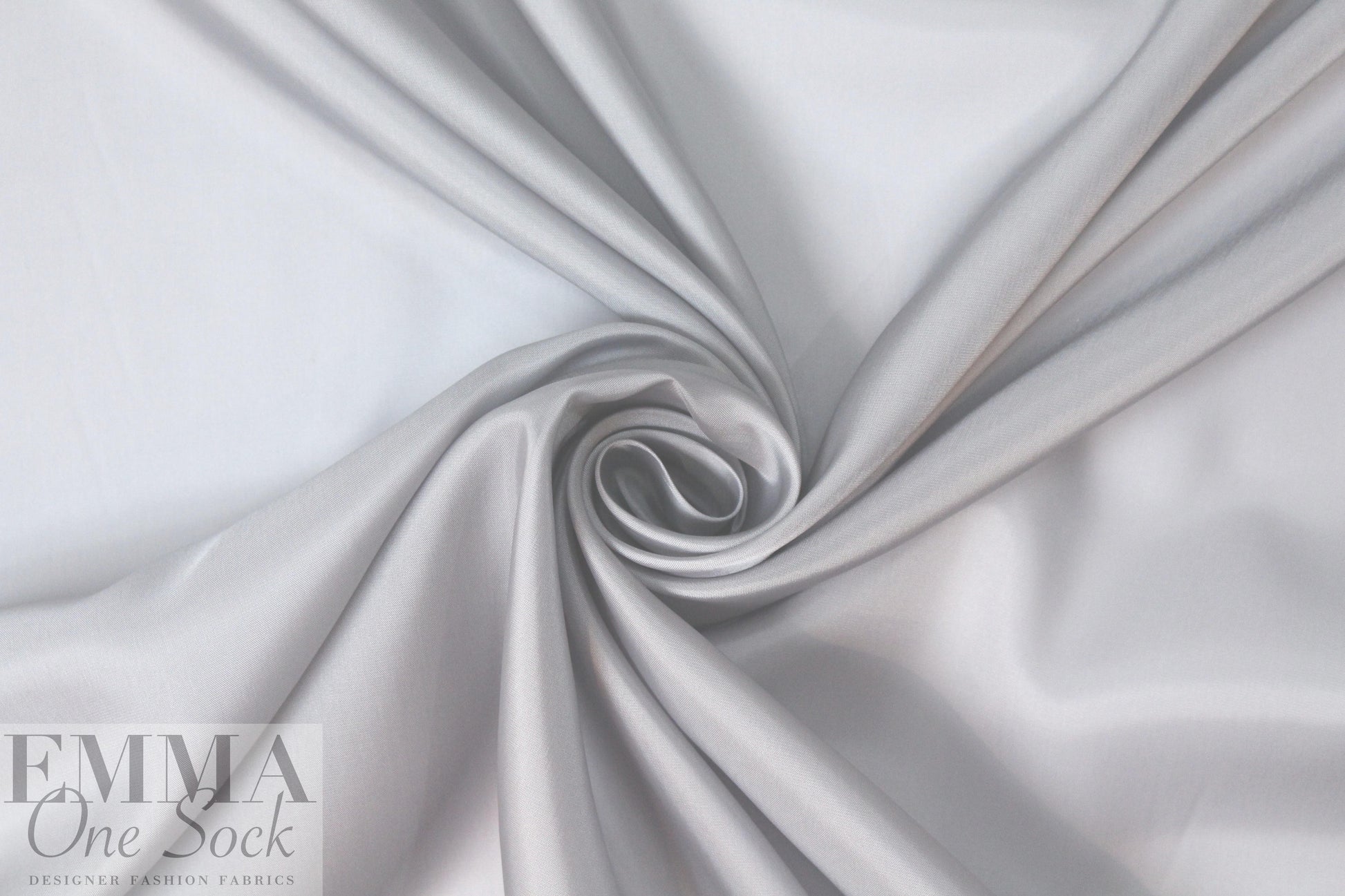 Bemberg 100% rayon lining - silver .5 yds
