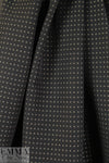 black/silver mini graphic bengaline stretch jacquard