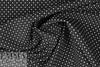 black/silver mini diamond bengaline stretch jacquard 2.125 yds