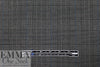 rayon blend bengaline glen plaid woven - charcoal 1.25 yd