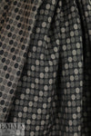 designer taupey oval graphic bengaline stretch jacquard