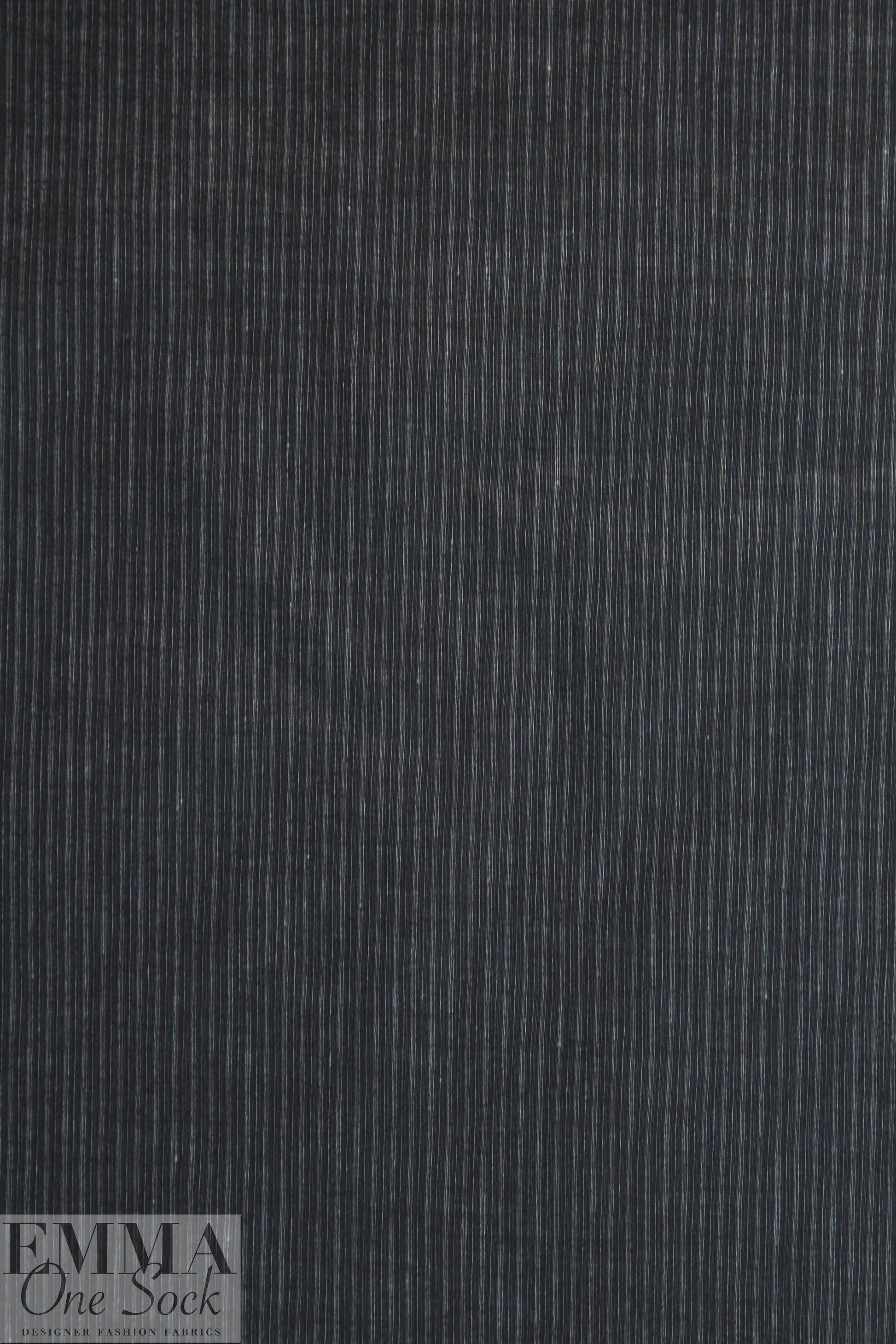 The0ry indigo stripe bengaline stretch denim