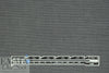 Italian charcoal micro-stripe bengaline stretch woven .75 yds