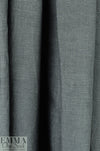 Italian charcoal micro-stripe bengaline stretch woven 1 yard