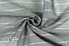 Italian cotton blend stretch bengaline stripe