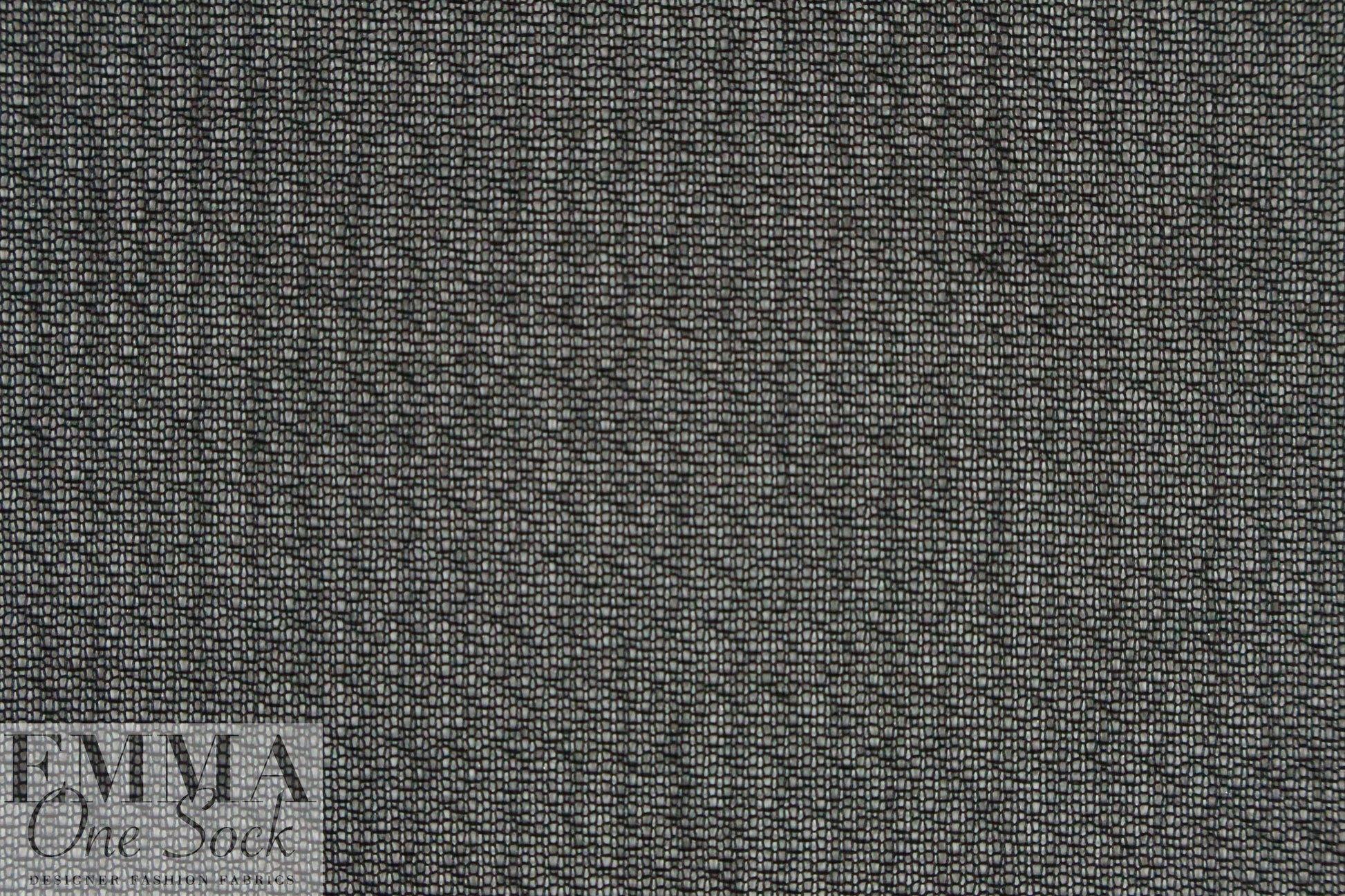 bias knit fusible interfacing - black 1.5 yds