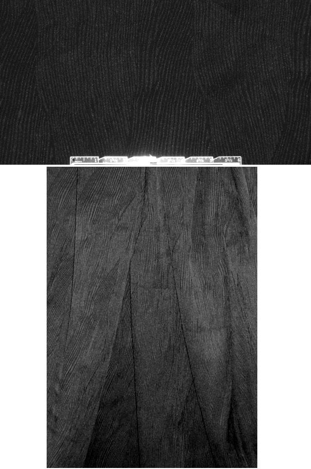 David Meister random pleated crinkle fancy woven