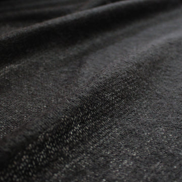 sweater knit, lightweight luxury wool blend - black