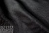 CA designer dressy ottoman rib woven - jet black .625 yds