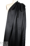 CA designer dressy ottoman rib woven - jet black .625 yds