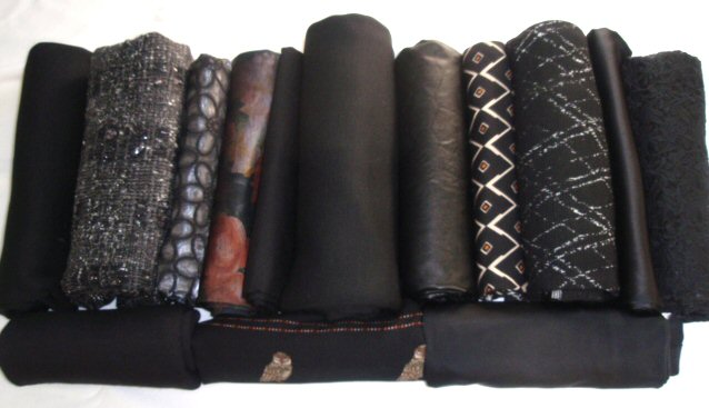 bundle, black/brown, 14 small cuts, 7 lbs