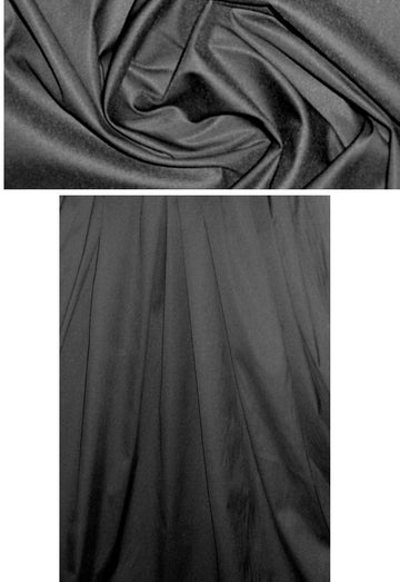 The0ry lightweight stretch cotton shirting - black