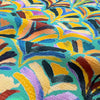 'Grecian flower' printed hammer-textured 'polysilk' 1.25 yds