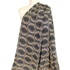 Italian 'good vibrations' viscose challis woven 1 yard