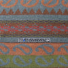 French 'broad fairisle' boiled wool woven coating 1.5 yds