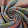 French 'broad fairisle' boiled wool woven coating 1.5 yds