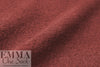 luxury boiled wool knit coating - orange spice 1.75 yd