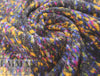 Italian wool blend tweedy plaid bouclï¿½ knit 2 yd