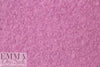 Italian lilac pink textured boiled wool coating