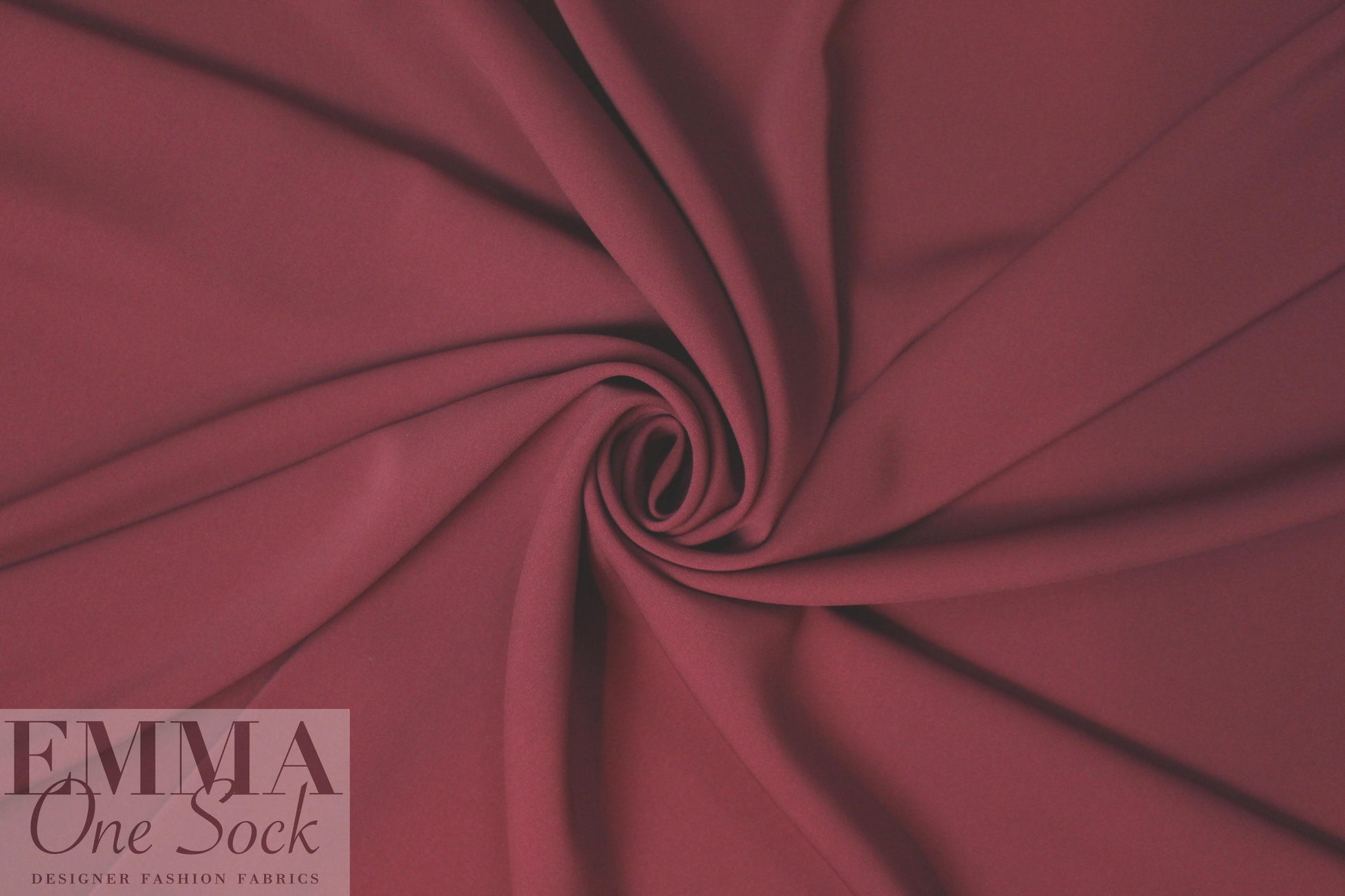 hi-tech stretch crepe 'matte hybrid' - bordeaux 1.75 yds