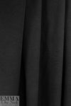 Italian viscose/cotton jacket weight woven - black 2 yds