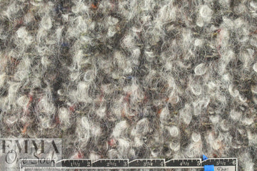 Italian wool/mohair blend sparkle boucle' 1.875 yd
