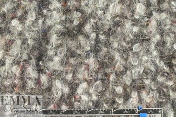 Italian wool/mohair blend sparkle boucle' 2.375 yd