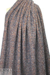 Italian wool boucle' - storm/pumpkin
