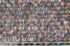 Italian wool boucle' - storm/pumpkin