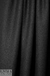 viscose/wool boucle knit suiting - black 1.8 yd