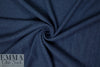 viscose/wool boucle' knit suiting - navy 1 yard