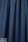 viscose/wool boucle' knit suiting - navy 2.375 yd
