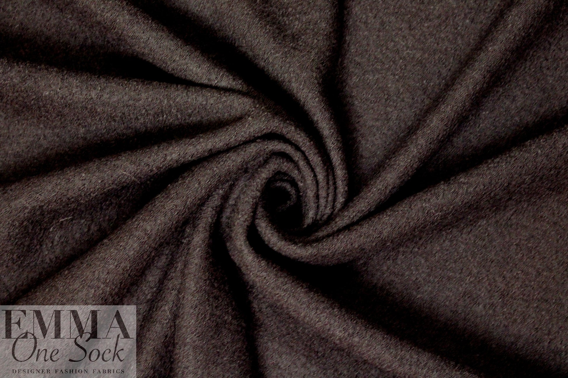 viscose/wool boucle knit suiting - espresso 1.125 yds