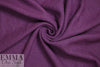 viscose/wool boucle knit suiting - plum 1.375 yds